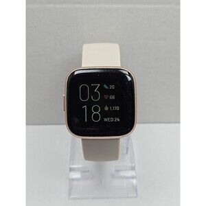 Fitbit Versa 2 Smartwatch Pink 40mm Alexa WR50M Always On Display No Charger